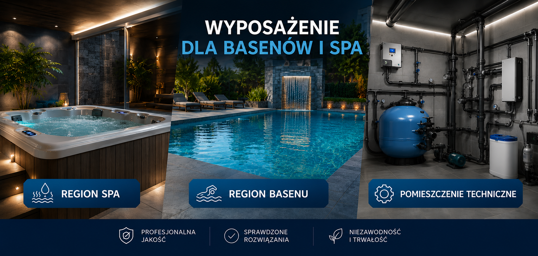 Akcesoria do basenów i SPA